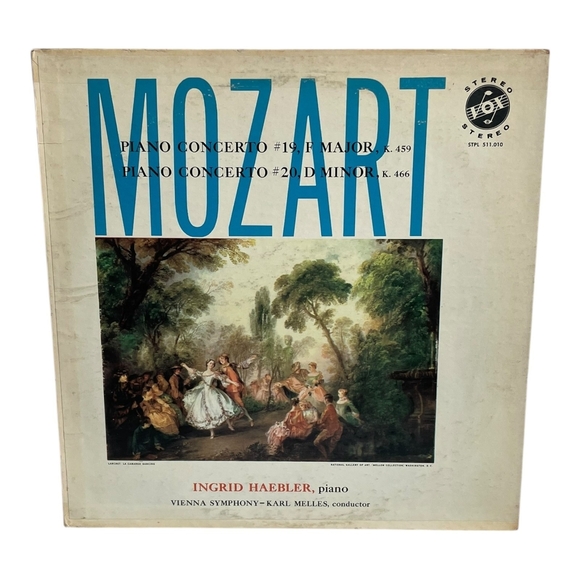 Other - Mozart Piano Concertos 19 & 20 Ingrid Haebler Vienna Symphony VOX 1958 Stereo